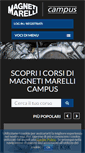 Mobile Screenshot of magnetimarelli-campus.com