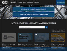 Tablet Screenshot of magnetimarelli-campus.com